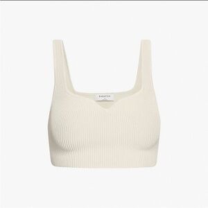 Aritzia❣️Babaton sculpt knit Notch tank top